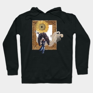 Sunflower sitting on top of the world Hoodie